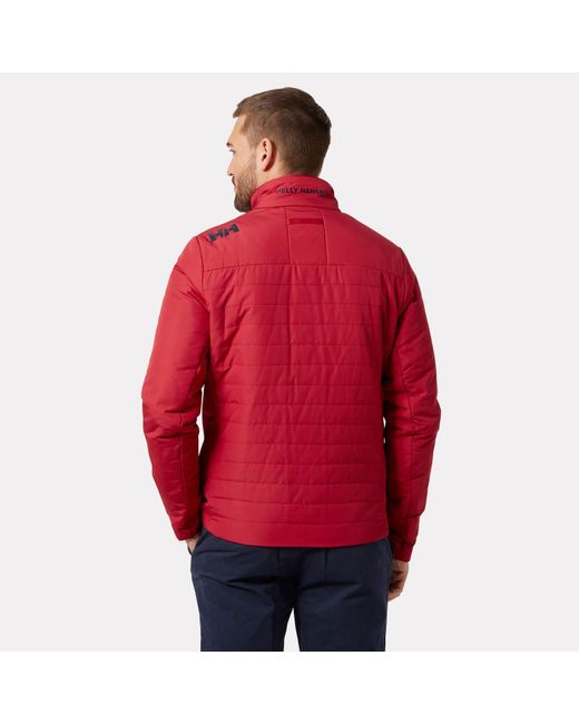 Helly Hansen Red Crew Insulator Sailing Jacket 2.0 for men