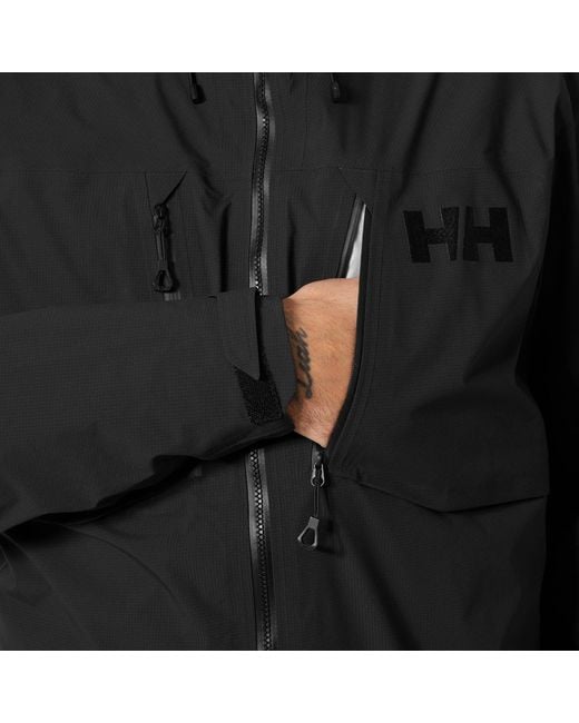 Helly Hansen Black Odin Ultimate Infinity Jacket for men