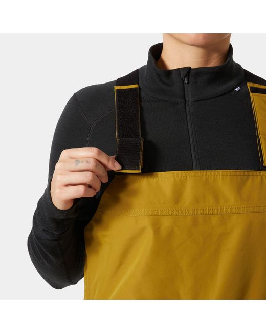 Helly Hansen Yellow Emiko Shell Bib Pants for men