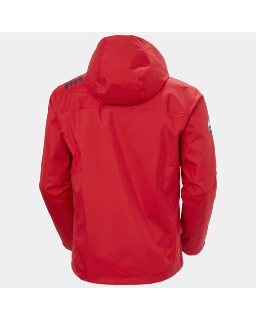 Helly Hansen Red Crew Hooded Jacket 2.0 for men