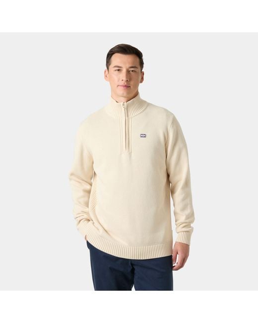 Helly Hansen Natural Smoegen Half-Zip Sweater for men