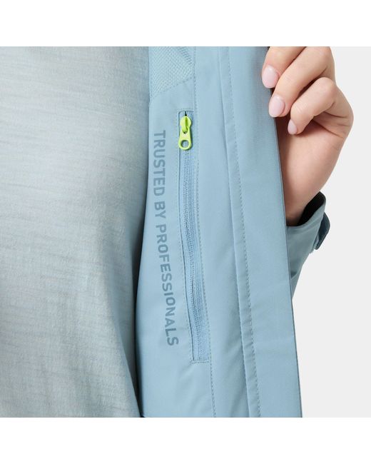 Helly Hansen Blue Hp Hooded Racing Jacket