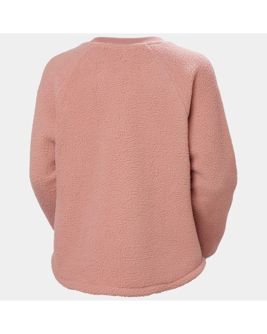 Helly Hansen Pink Escape Teddy Sweater