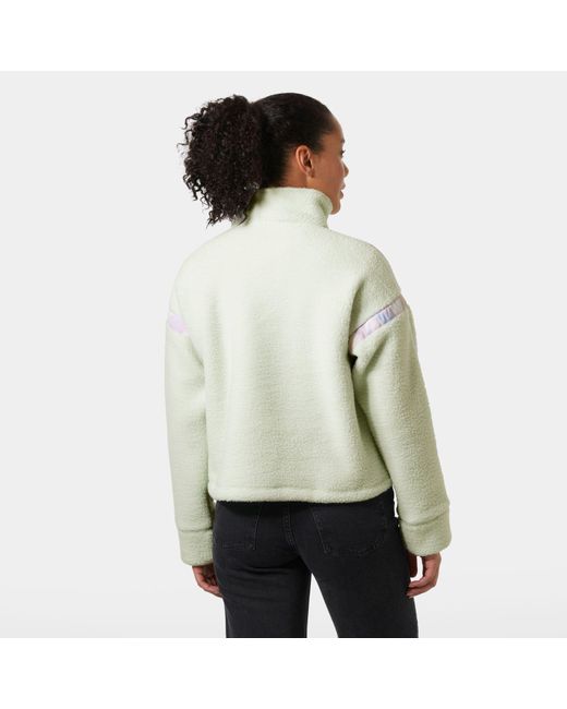Imperial Pile Zip Pullover Mujer Helly Hansen de color Green