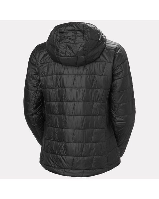 Helly Hansen Black Lifaloft Hooded Insulator