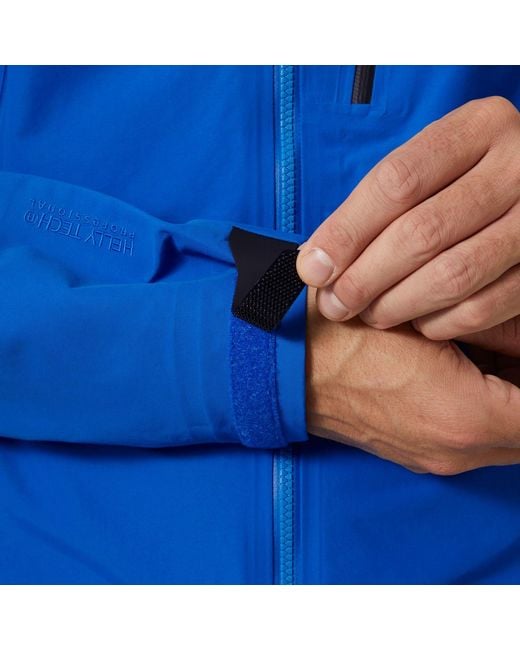 Helly Hansen Blue Odin 9 Worlds 3.0 Shell Jacket for men