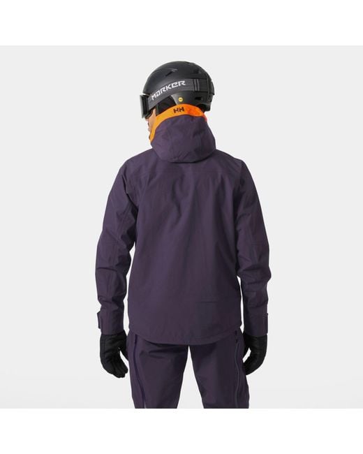 Giacca Shell Sogn 2.0 Uomo Viola di Helly Hansen in Blue da Uomo