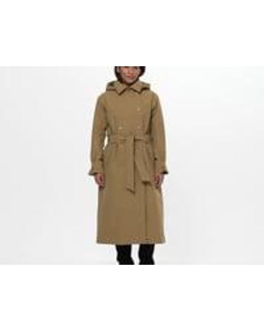 Helly Hansen Metallic Avenue Insulated Long Trench Coat