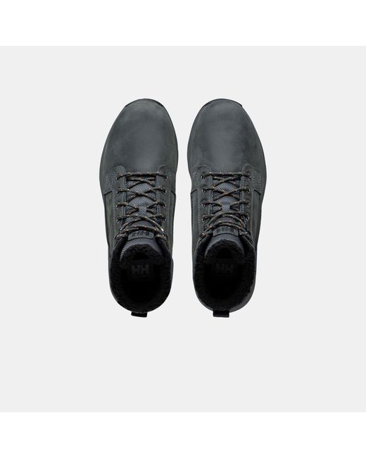 Helly Hansen Black Helly-hansen Kelvin Lx Waterproof Leather Winter Boots for men