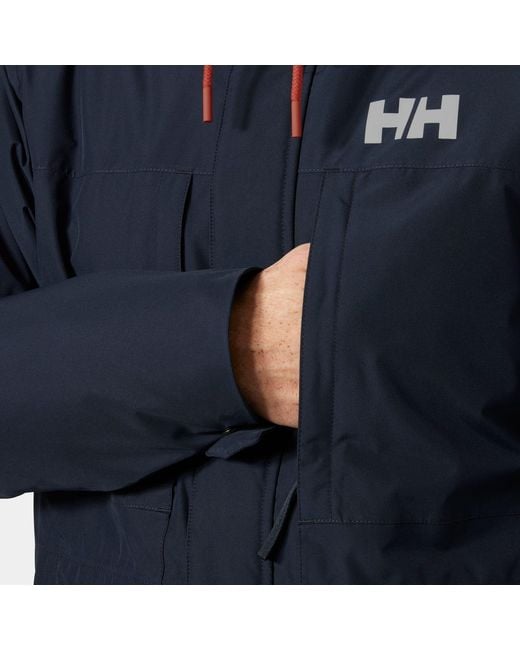 Helly Hansen Blue Coastal 3.0 Parka for men