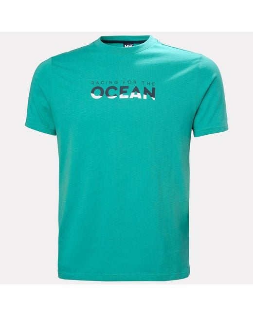 Helly Hansen Blue The Ocean Race T-Shirt for men