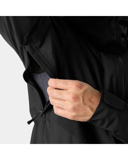 Helly Hansen Black Powdreamer 3.0 Jacket for men