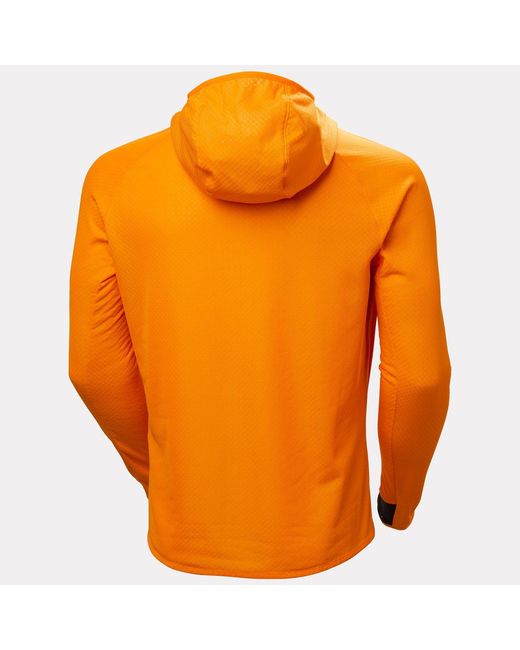 Helly Hansen Orange Odin Breeze Hooded Fleece for men