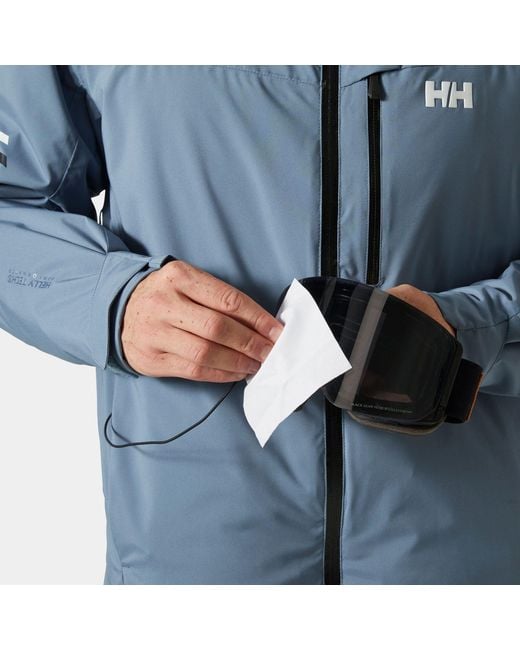 Helly Hansen Blue Swift Team Insulated Ski Jacket for men