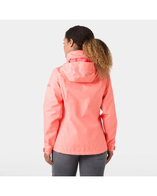 Helly Hansen Pink Aden Great-Fit Versatile Rain Jacket