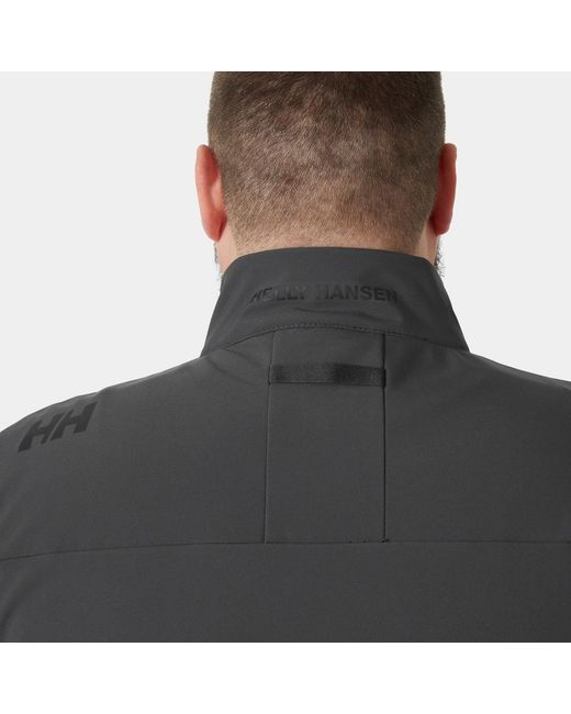 Helly Hansen Gray Crew Softshell 2.0 Jacket for men