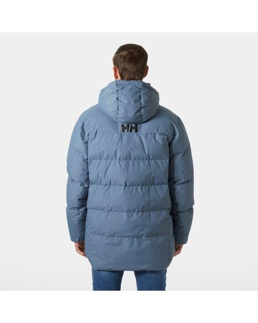 Helly Hansen Blue Tromsoe Hooded Winter Jacket for men
