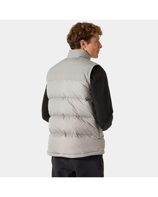 Helly Hansen Gray Isfjord Down Vest for men