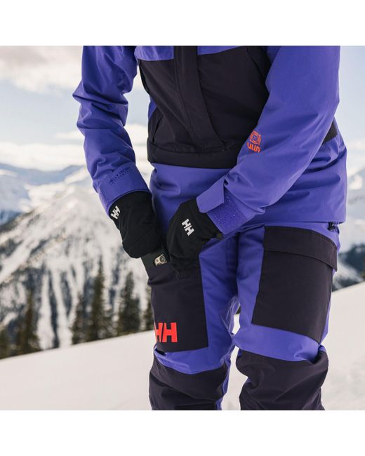 Helly Hansen Blue Switch Cargo Bib Pants for men