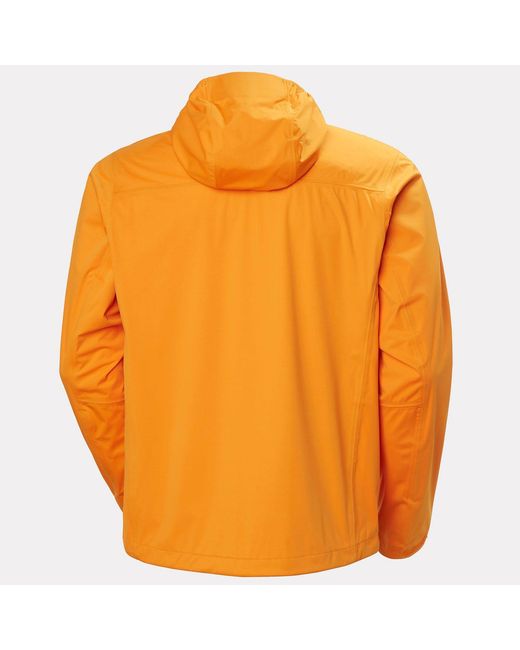 Helly Hansen Orange Momentum 3-Layer Stretch Jacket for men