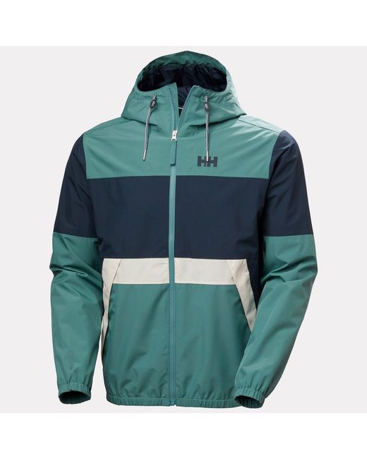 Helly Hansen Green Helly-hansen Koster Rain Jacket for men