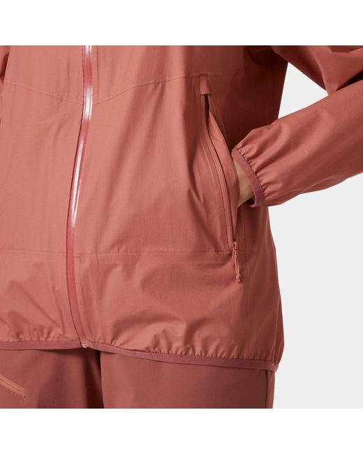 Helly Hansen Red Verglas 2.5-Layer Fastpack Jacket