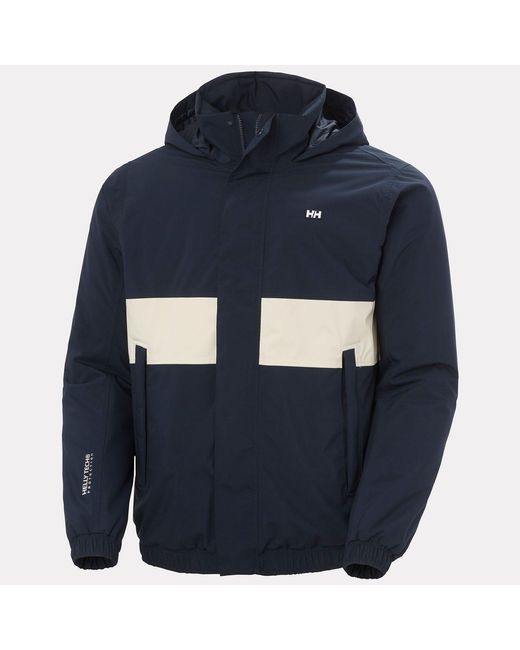 Helly Hansen Black Smoegen Insulated Rain Jacket for men