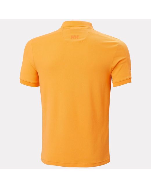 Helly Hansen Orange Hp Race Polo for men