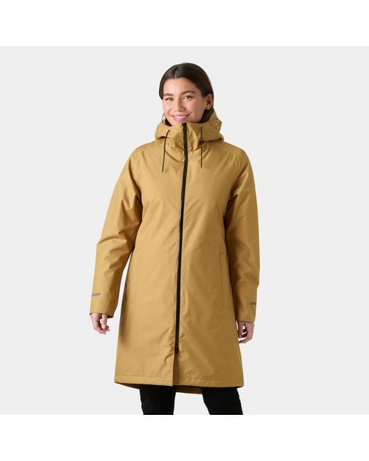 Helly Hansen Natural Aspire Long Hooded Raincoat