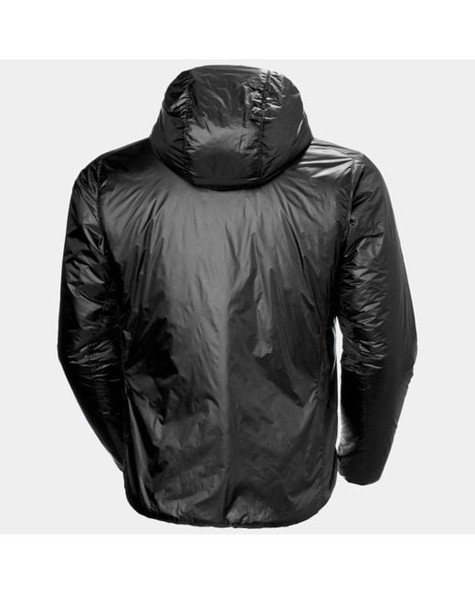 Helly Hansen Black Odin Everdown Hooded Jacket for men