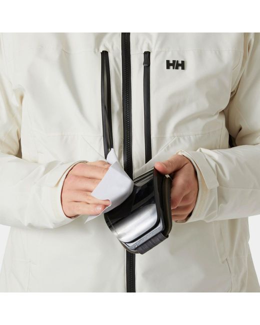Helly Hansen White Kvitfjell Infinity Down Ski Jacket for men