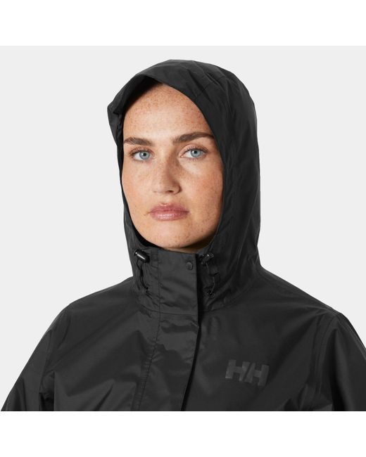 Helly Hansen Black Funktionsjacke W LOKE JACKET wind- und wasserdicht