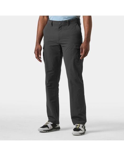 Helly Hansen Black Hh Quick Dry Cargo Pants for men
