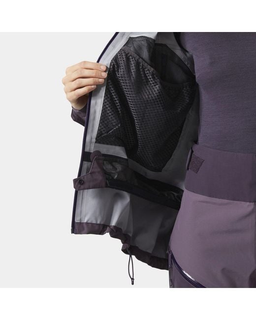Helly Hansen Purple Sogn Shell Jacket