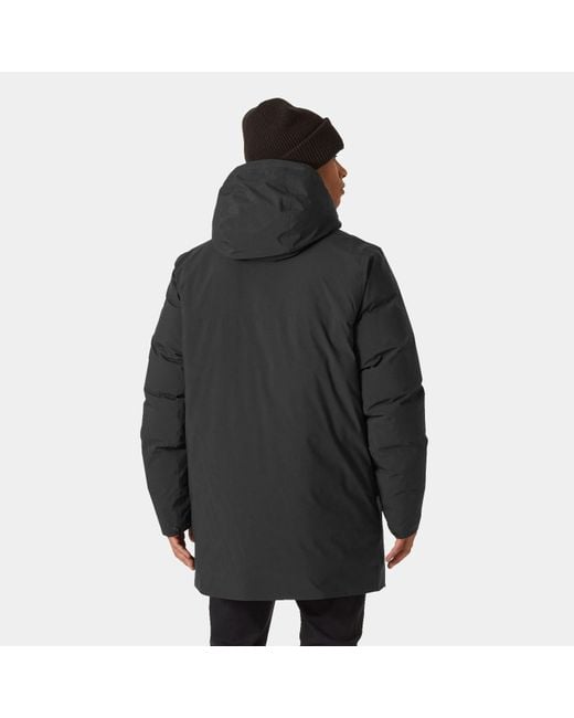 Helly Hansen Black Urban Pro Helly Tech Down Coat for men