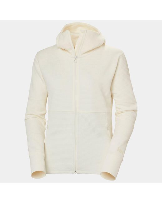 Helly Hansen White Evolved Air Hooded Midlayer