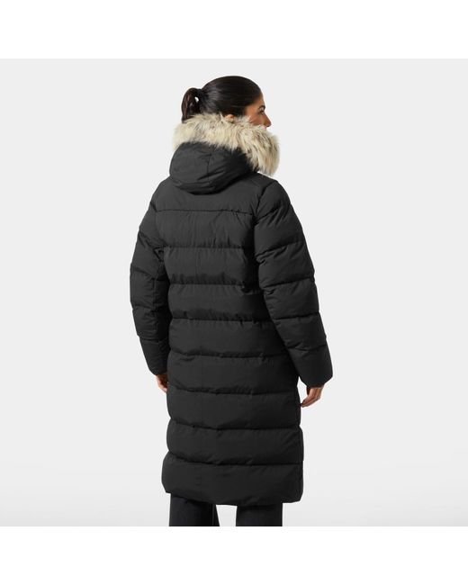 Aria Long Parka Mujer Helly Hansen de color Black