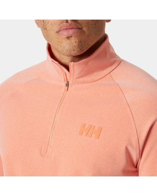 Helly Hansen Pink Tyri Half-Zip for men
