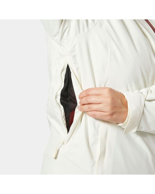 Helly Hansen White Panorama Insulated Jacket