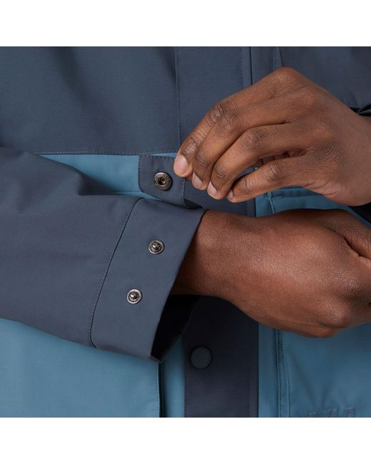 Helly Hansen Blue Escape Utility Rain Jacket for men