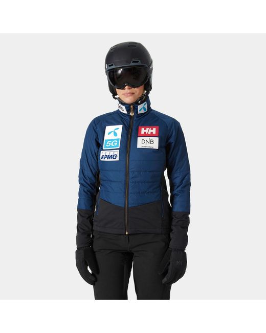Veste insulator de ski world cup bleu Helly Hansen en coloris Blue