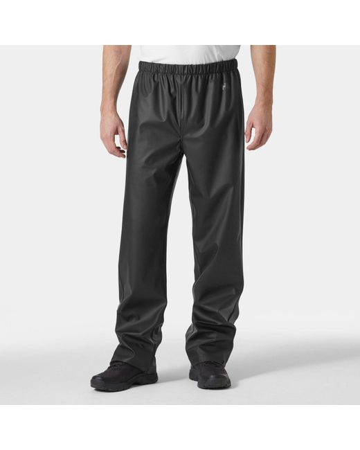 Helly Hansen Black Moss Durable Shell Pants for men