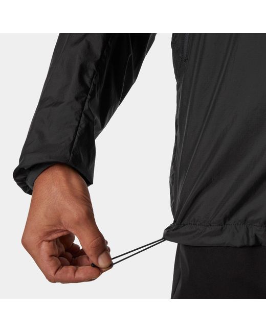Helly Hansen Black Rapide Insulator Windbreaker Jacket for men
