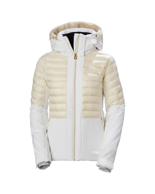 Helly Hansen Avanti Insulated Resort Ski Jacket in White - Lyst
