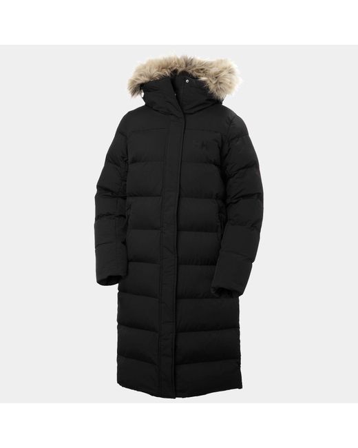Aria Long Parka Mujer Helly Hansen de color Black