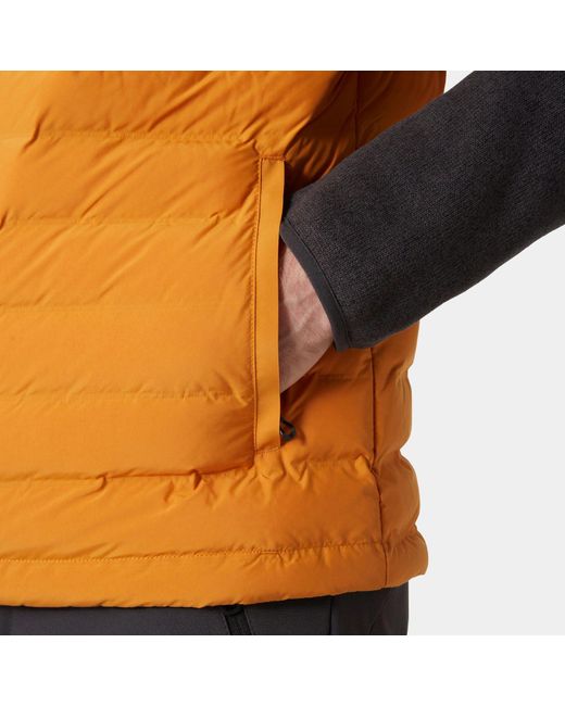 Helly Hansen Orange Arctic Ocean Hybrid Insulator Jacket for men