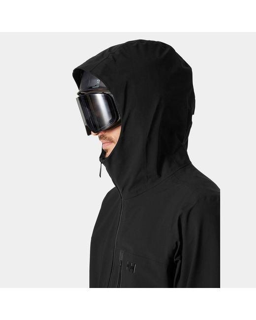 Helly Hansen Black Swift 3L Shell Jacket for men
