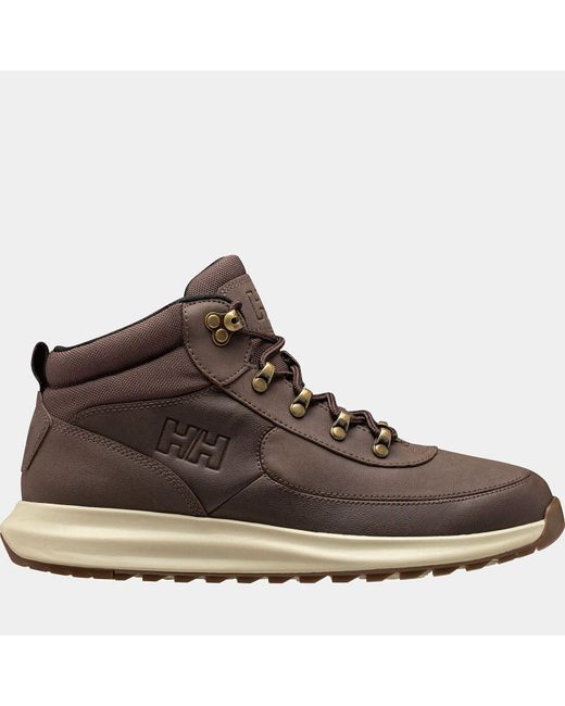 Helly Hansen Brown Forest Evo Leather Shoes for men
