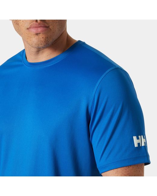 Hh Tech T-Shirt 2.0 Blu di Helly Hansen in Blue da Uomo