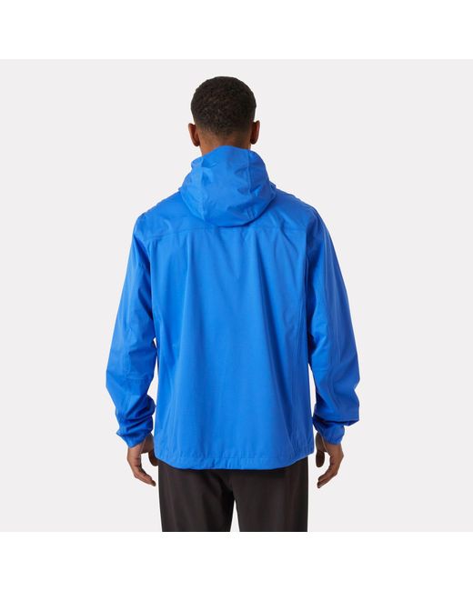Helly Hansen Blue Momentum 3-Layer Stretch Jacket for men